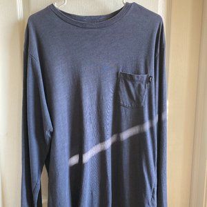 Vineyard Vines Navy Blue Pocket Long Sleeve M